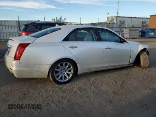 2014 Cadillac CTS Luxury RWD with VIN 1G6AR5S39E0173752, listed as a Copart auction lot 42184495 with 81,735 mi miles and Salvage Title. Bid and sale history available at carsss.com. Image 3.
