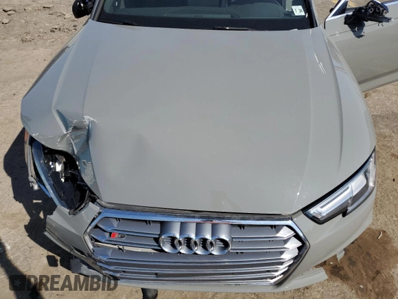 2019 Audi S4 Premium Plus z VIN WAUB4AF44KA034918, wystawiony jako Copart lot #47534575 z przebiegiem 70 199 mil mil oraz Szkody całkowita. Historia ofert i sprzedaży dostępna na DreamBid. Obrazek 11.
