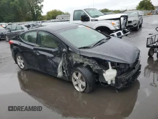 2013 Hyundai Elantra GLS with VIN 5NPDH4AE1DH197023, listed as a Copart auction lot 45961625 with 129,589 mi miles and Salvage title. Bid and sale history available at DreamBid. Image 4.