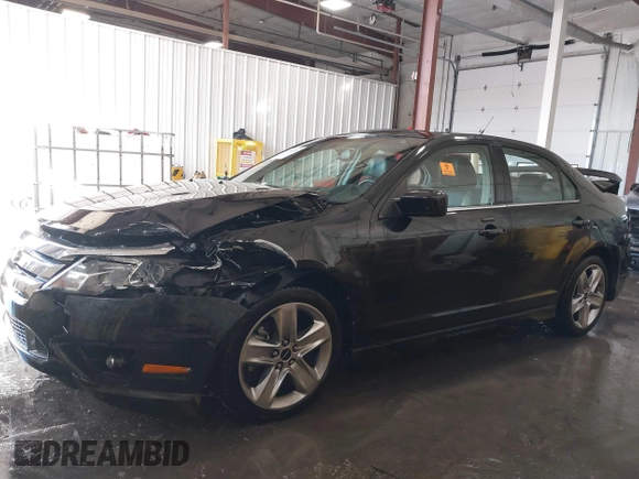 2010 Ford Fusion SPORT with VIN 3FAHP0DC1AR321975, listed as a IAAI auction lot 41395134 with 53,550 mi miles. Bid and sale history available at carsss.com. Image 14.
