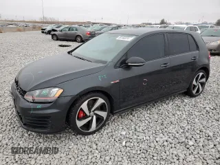 2017 Volkswagen Golf GTI Autobahn with VIN 3VW547AU5HM057806, listed as a Copart auction lot 80166574 with 36,772 mi miles and Clean Title. Bid and sale history available at carsss.com. Image 1.