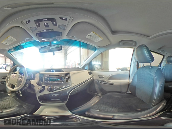 2012 Toyota Sienna SE with VIN 5TDXK3DC2CS193218, listed as a Copart auction lot 87255494 with 191,365 mi miles and Salvage Title. Bid and sale history available at carsss.com. Image 14.