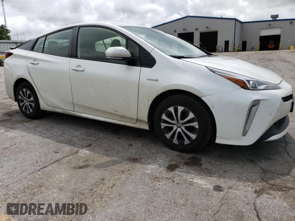 2020 Toyota Prius LE with VIN JTDL9RFU5L3017896, listed as a Copart auction lot 54240984 with 155,970 mi miles and Salvage title. Bid and sale history available at DreamBid. Image 4.