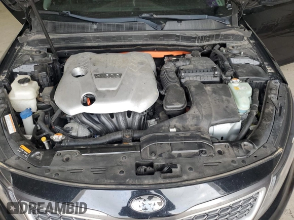 2014 Kia Optima Hybrid EX with VIN KNAGN4AD9E5068880, listed as a Copart auction lot 54985055 with 0 mi miles and Clean Title. Bid and sale history available at carsss.com. Image 11.