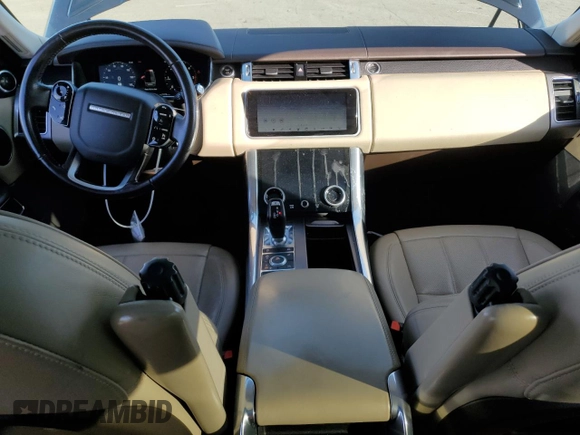 2019 Land Rover Range Rover Sport HSE with VIN SALWR2RK5KA855993, listed as a Copart auction lot 86353584 with 113,083 mi miles and Salvage Title. Bid and sale history available at carsss.com. Image 8.