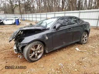 2007 Lexus IS 350 with VIN JTHBE262772011248, listed as a Copart auction lot 44365575 with Not Provided miles and Salvage Title. Bid and sale history available at DreamBid. Image 1.