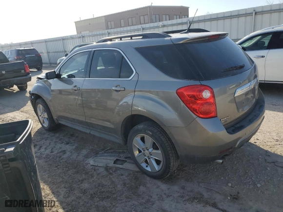 2012 Chevrolet Equinox LT w/1LT with VIN 2GNFLDE51C6246670, listed as a Copart auction lot 48568775 with 142,975 mi miles and Salvage Title. Bid and sale history available at carsss.com. Image 2.