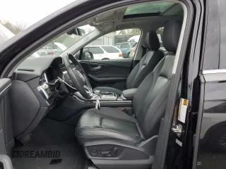 2020 Audi Q7 Premium Plus with VIN WA1LXAF70LD004740, listed as a Copart auction lot 87315404 with 55,158 mi miles and Salvage Title. Bid and sale history available at carsss.com. Image 7.