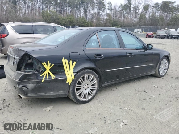 2008 Mercedes-Benz E-Class Luxury 3.5L with VIN WDBUF56XX8B353457, listed as a Copart auction lot 48883415 with 85,326 mi miles and Salvage Title. Bid and sale history available at carsss.com. Image 3.