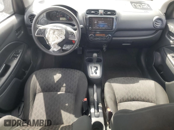 2022 Mitsubishi Mirage ES z VIN ML32AUHJ8NH004769, wystawiony jako Copart lot #49185545 z przebiegiem 82 629 mil mil oraz Szkoda całkowita • Salvage title. Historia ofert i sprzedaży dostępna na DreamBid. Obrazek 8.