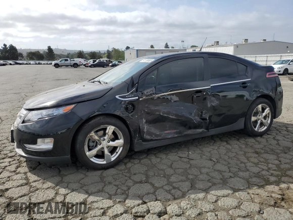 2014 Chevrolet Volt with VIN 1G1RH6E43EU145590, listed as a Copart auction lot 54109965 with 214,560 mi miles and Salvage Title. Bid and sale history available at carsss.com. Image 1.