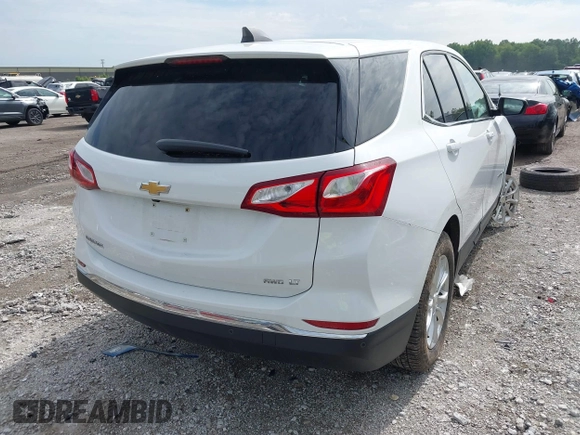 2020 Chevrolet Equinox LT with VIN 2GNAXTEV8L6163052, listed as a IAAI auction lot 42497070 with 107,779 mi miles and . Bid and sale history available at DreamBid. Image 4.