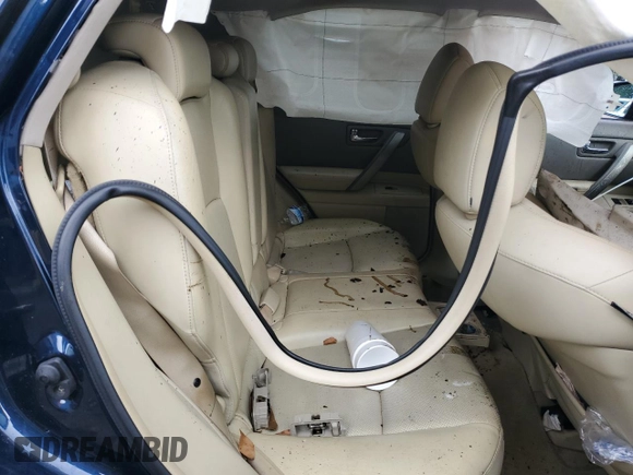 2008 Infiniti FX with VIN JNRAS08U78X105014, listed as a Copart auction lot 60155665 with Not provided miles and Salvage title. Bid and sale history available at DreamBid. Image 11.