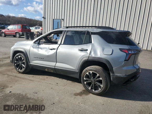 2025 Chevrolet Equinox AWD RS with VIN 3GNAXTEG8SL285728, listed as a Copart auction lot 51778115 with Not provided miles and Salvage title. Bid and sale history available at DreamBid. Image 2.