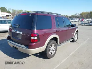 2008 Ford Explorer Eddie Bauer with VIN 1FMEU64E18UA54491, listed as a IAAI auction lot 41837686 with Not Provided miles. Bid and sale history available at carsss.com. Image 4.