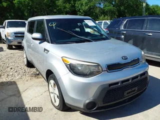 2014 Kia Soul with VIN KNDJN2A22E7722117, listed as a IAAI auction lot 42090386 with 114,695 mi miles. Bid and sale history available at carsss.com. Image 1.