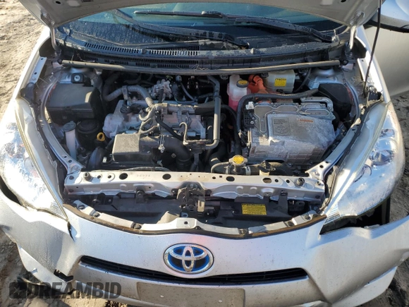 2014 Toyota Prius One with VIN JTDKDTB30E1563363, listed as a Copart auction lot 46624485 with 70,699 mi miles and Salvage Title. Bid and sale history available at DreamBid. Image 11.