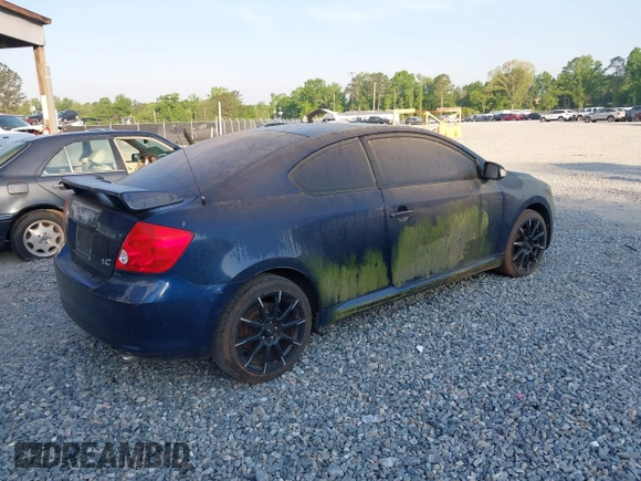 2005 Scion tC with VIN JTKDE167550048493, listed as a IAAI auction lot 42079228 with 173,318 mi miles. Bid and sale history available at carsss.com. Image 4.