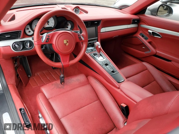 2016 Porsche 911 Carrera with VIN WP0CA2A91GS141127, listed as a Copart auction lot 41455595 with Not Provided miles and Non Repairable. Bid and sale history available at carsss.com. Image 8.
