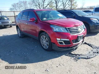 2014 Chevrolet Traverse LT with VIN 1GNKVGKD3EJ213732, listed as a IAAI auction lot 41811251 with 182,035 mi miles. Bid and sale history available at carsss.com. Image 1.