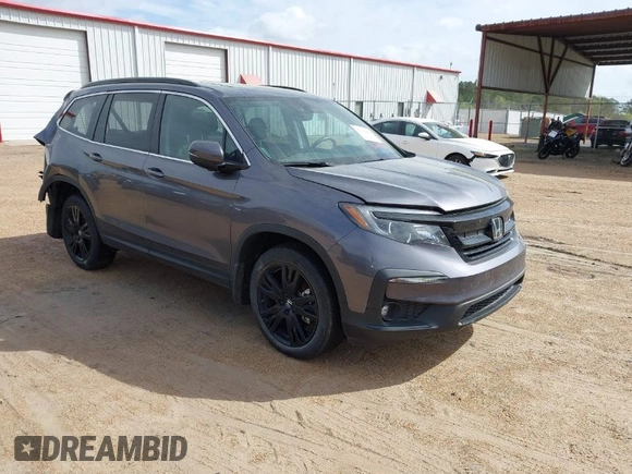 2022 Honda Pilot Special Edition with VIN 5FNYF5H26NB014269, listed as a IAAI auction lot 41239868 with 51,005 mi miles and . Bid and sale history available at carsss.com. Image 1.