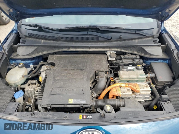 2019 Kia Niro Touring with VIN KNDCE3LCXK5345712, listed as a Copart auction lot 61921284 with 57,903 mi miles and Salvage Title. Bid and sale history available at carsss.com. Image 11.