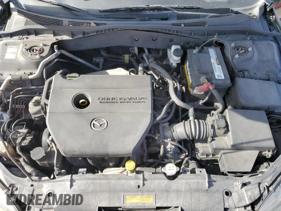 2008 Mazda 6 i Sport VE with VIN 1YVHP80C185M05834, listed as a Copart auction lot 55316975 with 224,431 mi miles and Salvage Title. Bid and sale history available at DreamBid. Image 11.