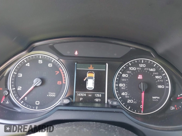 2011 Audi Q5 Premium Plus with VIN WA1LFAFP7BA053498, listed as a IAAI auction lot 41981160 with 147,674 mi miles and . Bid and sale history available at DreamBid. Image 7.