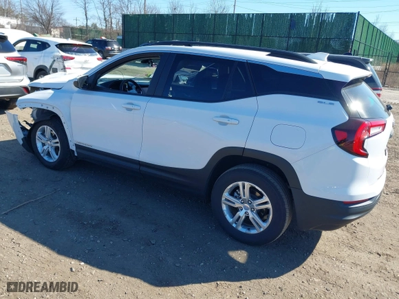 2022 GMC Terrain SLE with VIN 3GKALTEV5NL143719, listed as a IAAI auction lot 41757838 with 45,231 mi miles. Bid and sale history available at carsss.com. Image 3.