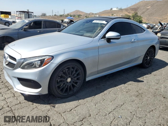 2017 Mercedes-Benz C 300 with VIN WDDWJ4KB6HF390906, listed as a Copart auction lot 63478555 with 159,343 mi miles and Clean title. Bid and sale history available at DreamBid. Image 1.