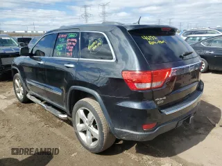 2013 Jeep Grand Cherokee Overland with VIN 1C4RJFCG4DC586089, listed as a Copart auction lot 50768105 with 98,862 mi miles and Non Repairable. Bid and sale history available at carsss.com. Image 2.