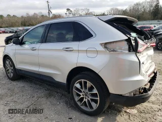 2016 Ford Edge Titanium with VIN 2FMPK3K91GBB47650, listed as a Copart auction lot 44604005 with 55,156 mi miles and Salvage Title. Bid and sale history available at carsss.com. Image 2.