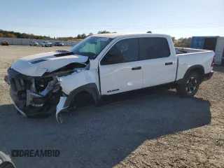 2022 Ram 1500 Rebel z VIN 1C6SRFLT4NN158883, wystawiony jako Copart lot #69117124 z przebiegiem 45 447 mil mil oraz Czysty tytuł • Clean title. Historia ofert i sprzedaży dostępna na DreamBid. Obrazek 1.