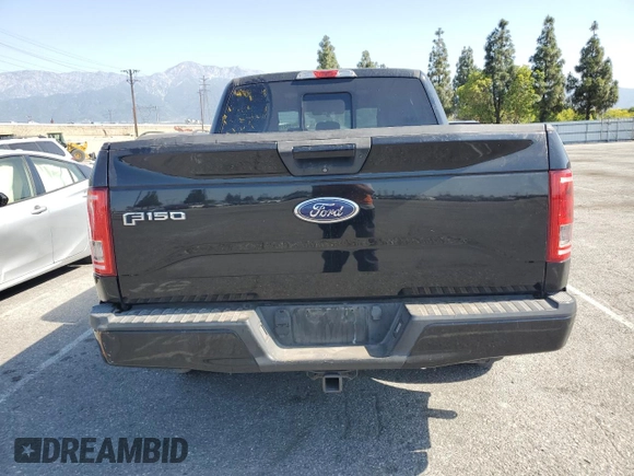 2016 Ford F-150 XL with VIN 1FTEW1CG4GKG00800, listed as a Copart auction lot 59311115 with Not provided miles and Salvage title. Bid and sale history available at DreamBid. Image 6.