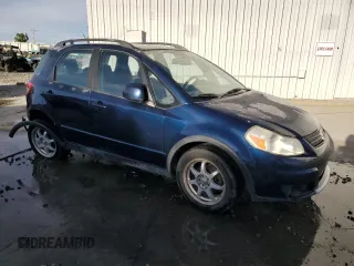 2008 Suzuki SX4 with VIN JS2YB413285103177, listed as a Copart auction lot 79961794 with 145,116 mi miles and Salvage Title. Bid and sale history available at carsss.com. Image 4.