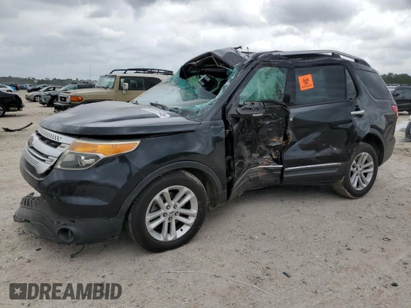 2013 Ford Explorer XLT with VIN 1FM5K7D88DGA05948, listed as a Copart auction lot 55023045 with Not Provided miles and Salvage Title. Bid and sale history available at DreamBid. Image 1.