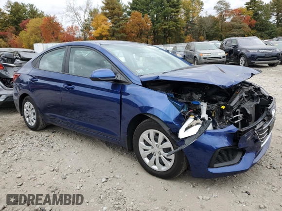2022 Hyundai Accent SEL with VIN 3KPC24A66NE158763, listed as a Copart auction lot 72641223 with 30,317 mi miles. Bid and sale history available at carsss.com. Image 4.