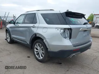 2024 Ford Explorer Limited with VIN 1FMSK8FH1RGA28064, listed as a IAAI auction lot 42170663 with 133,346 mi miles. Bid and sale history available at carsss.com. Image 3.