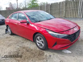 2022 Hyundai Elantra SE with VIN 5NPLL4AGXNH072597, listed as a IAAI auction lot 42040815 with 24,582 mi miles and . Bid and sale history available at carsss.com. Image 1.