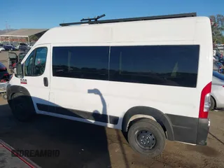 2021 Ram ProMaster Cargo with VIN 3C6LRVBG8ME539769, listed as a IAAI auction lot 40813813 with 39,935 mi miles. Bid and sale history available at carsss.com. Image 14.