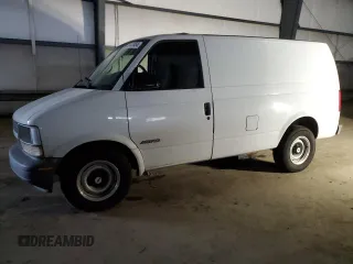1999 Chevrolet Astro Cargo with VIN 1GCDM19W1XB159028, listed as a Copart auction lot 82447454 with 192,715 mi miles and Salvage Title. Bid and sale history available at carsss.com. Image 1.