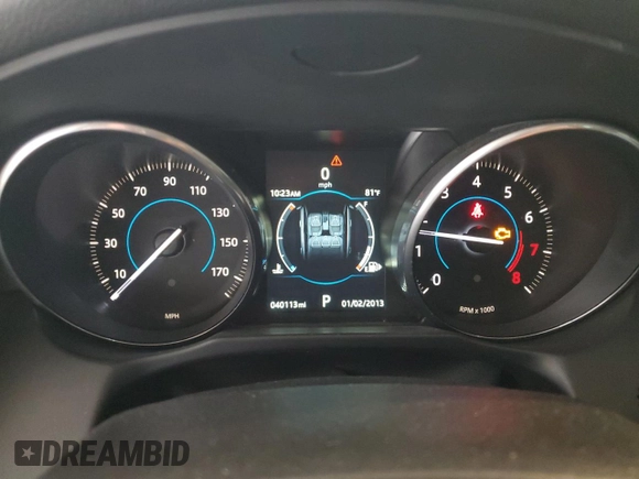 2016 Jaguar XF 35t Prestige with VIN SAJBK4BV7GCY15017, listed as a Copart auction lot 69323894 with 40,113 mi miles and Salvage Title. Bid and sale history available at carsss.com. Image 9.
