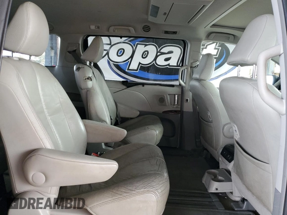 2012 Toyota Sienna XLE AAS with VIN 5TDYK3DC7CS275496, listed as a Copart auction lot 62612815 with 130,027 mi miles and Salvage title. Bid and sale history available at DreamBid. Image 11.