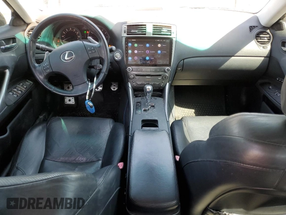 2008 Lexus IS 350 with VIN JTHBE262585020837, listed as a Copart auction lot 52950165 with 151,770 mi miles and Clean title. Bid and sale history available at DreamBid. Image 8.
