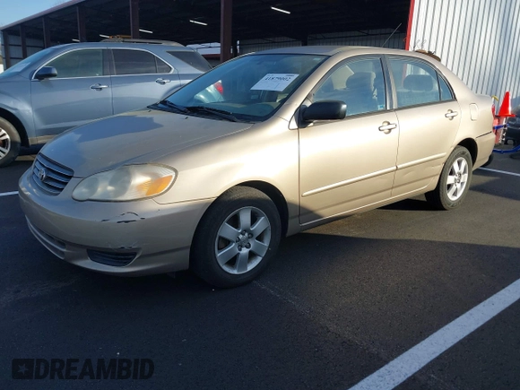 2004 Toyota Corolla CE with VIN 1NXBR38E44Z303812, listed as a IAAI auction lot 41879002 with 299,999 mi miles and . Bid and sale history available at DreamBid. Image 2.