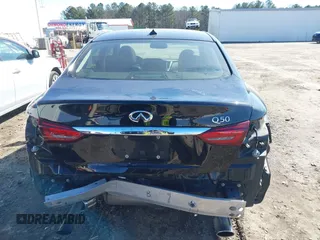 2019 Infiniti Q50 3.0t LUXE with VIN JN1EV7AP8KM541551, listed as a IAAI auction lot 41534608 with 66,273 mi miles. Bid and sale history available at carsss.com. Image 16.