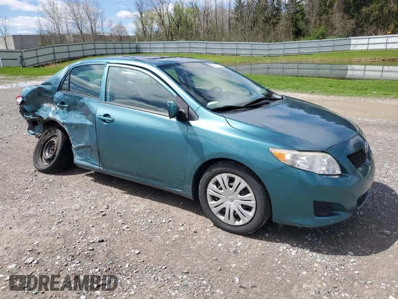 2010 Toyota Corolla with VIN 2T1BU4EE7AC350676, listed as a Copart auction lot 54970525 with 91,027 mi miles and Salvage title. Bid and sale history available at DreamBid. Image 4.