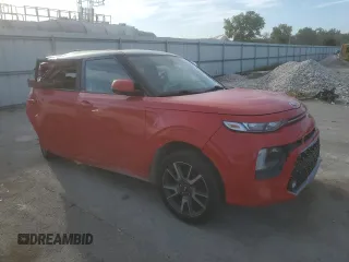 2021 Kia Soul GT-Line with VIN KNDJ63AU3M7742993, listed as a Copart auction lot 68825924 with Not Provided miles and Salvage Title. Bid and sale history available at DreamBid. Image 4.
