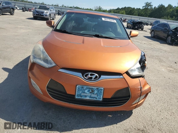 2012 Hyundai Veloster w/Black Int with VIN KMHTC6AD3CU053227, listed as a Copart auction lot 56276315 with 142,081 mi miles and Clean title. Bid and sale history available at DreamBid. Image 5.