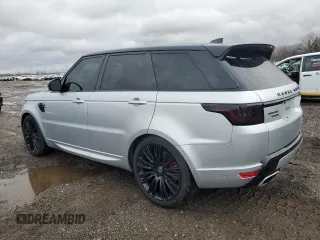2019 Land Rover Range Rover Sport Dynamic with VIN SALWR2REXKA832168, listed as a Copart auction lot 47318485 with 56,750 mi miles and Salvage Title. Bid and sale history available at carsss.com. Image 2.